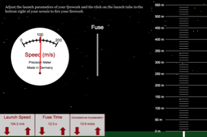 Vertical Motion of Firework Lab